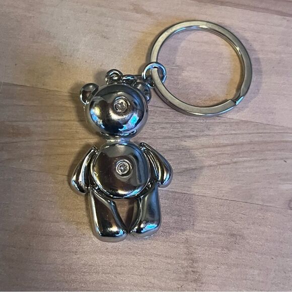 Metal Keychain Teddy Bear New Mexico Souvenir Moveable arms legs - Picture 7 of 7